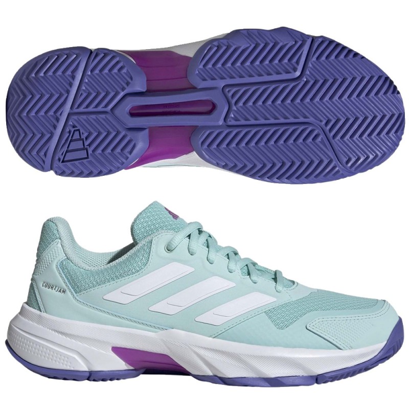 scarpe Adidas Courtjam Control W semi flash aqua 2024 scarpe Adidas Courtjam Control W semi flash aqua 2024