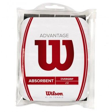 Overgrips Wilson Advantage 12PK nero