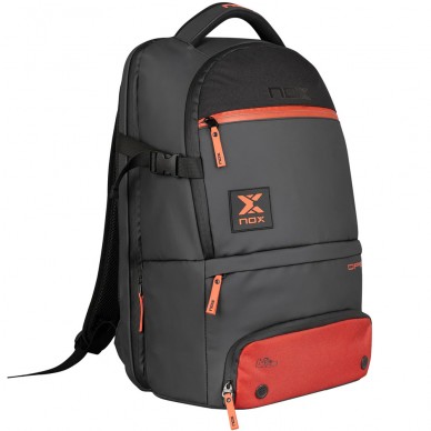 Zaino Nox Luxury Open Series rosso nero 2024
