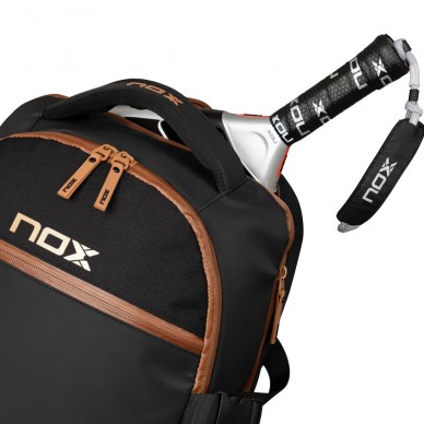Zaino Nox Luxury Open Series nero marrone