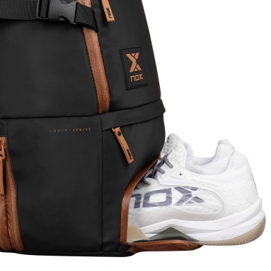 Zaino Nox Luxury Open Series nero marrone