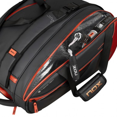 Borsa Nox Luxury Open Series nero rosso