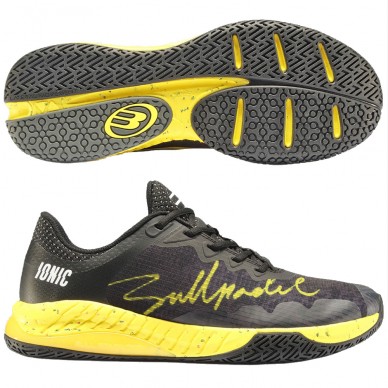 scarpe Bullpadel Ionic 24I black yellow 2024