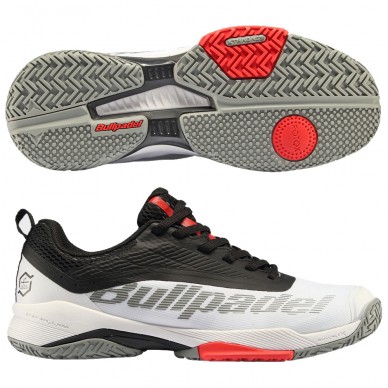 scarpe Bullpadel Performance Hybrid 24I white black 2024