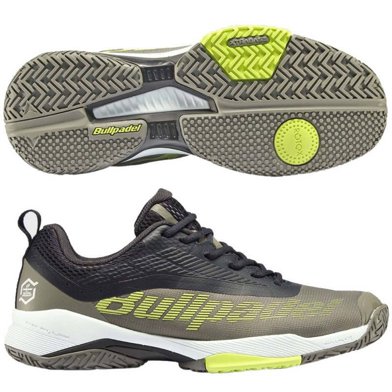scarpe Bullpadel Performance Hybrid 24I kaki 2024