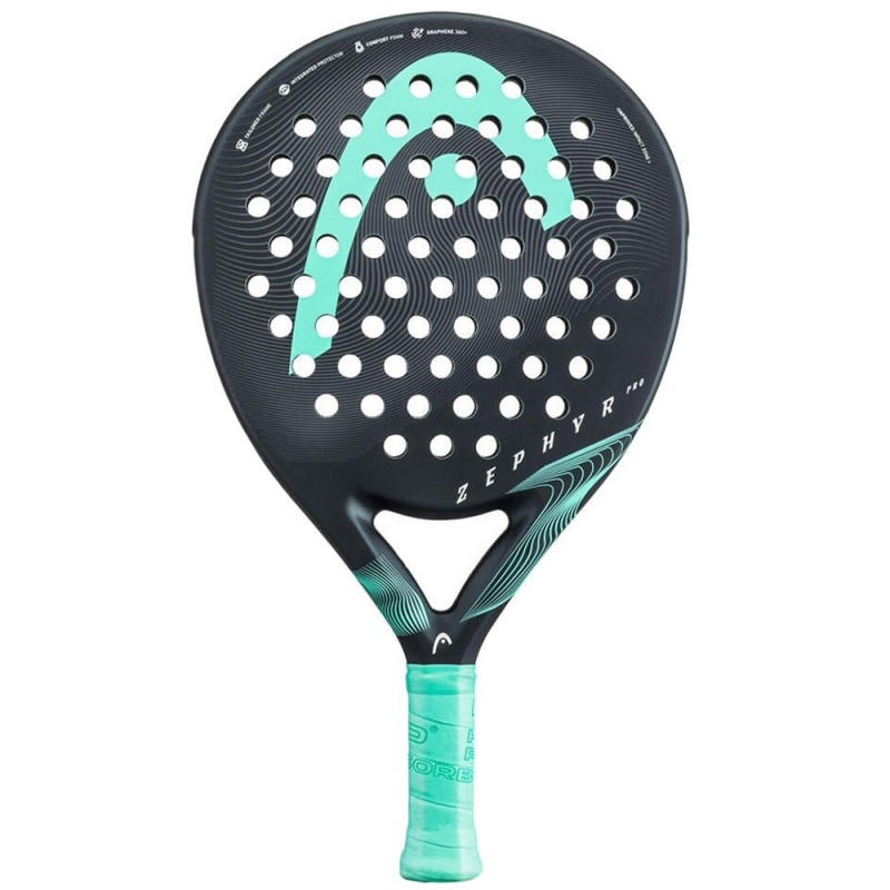 Head Zephyr Pro nero verde 2024