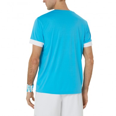 maglietta Asics Men Court SS Top blu