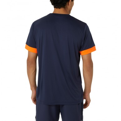 maglietta Asics Men Court SS Top blu scuro