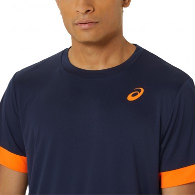 maglietta Asics Men Court SS Top blu scuro