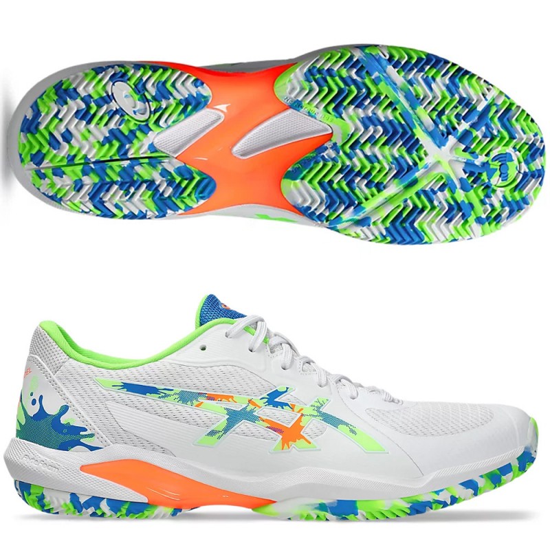 scarpe Asics Solution Swift FF 2 Padel L.E white multicolour 2024 scarpe Asics Solution Swift FF 2 Padel L.E white multicolour 2024
