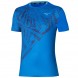 maglietta Mizuno Tennis Mug Shadow Graphic Tee blu mugen