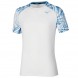 maglietta Mizuno Tennis Mugen Shadow Tee bianco