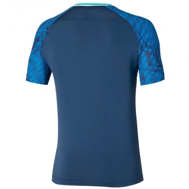 maglietta Mizuno Tennis Mugen Shadow Tee blu marino