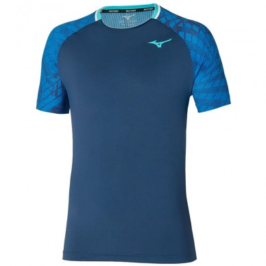 maglietta Mizuno Tennis Mugen Shadow Tee blu marino
