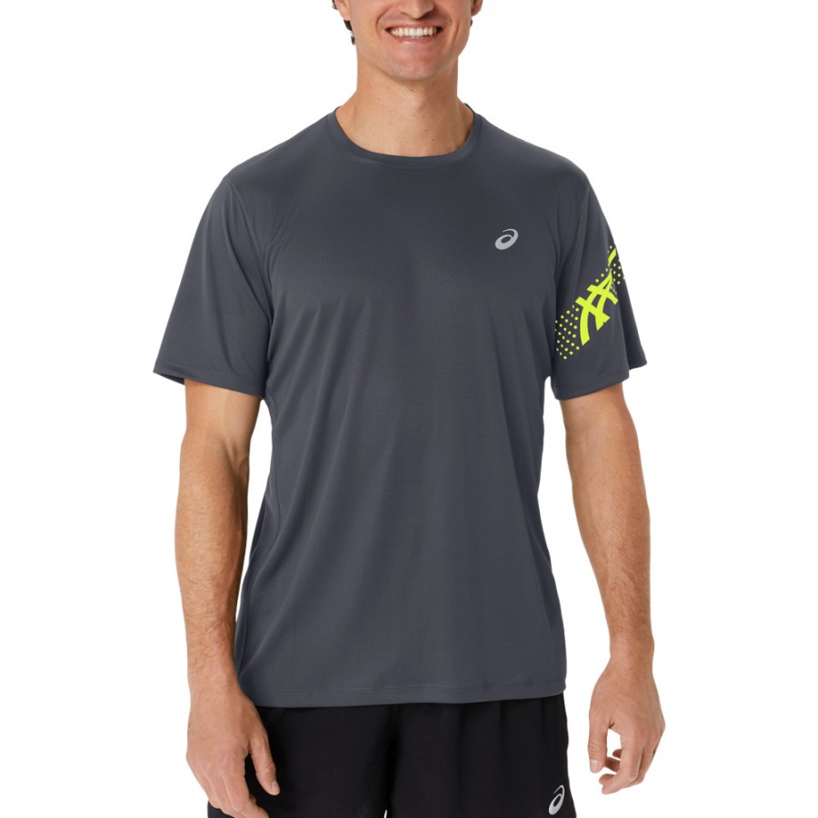 Maglietta Asics Icon SS Top grigia