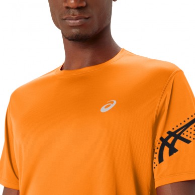 Maglietta Asics Icon SS Top arancione