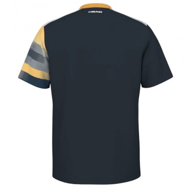maglietta Head Topspin blu navy