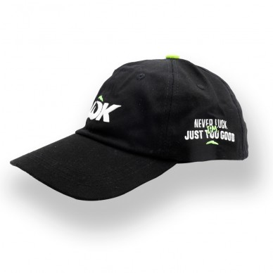 Cappellino Lok Never Luck nero