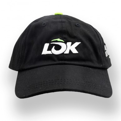 Cappellino Lok Never Luck nero