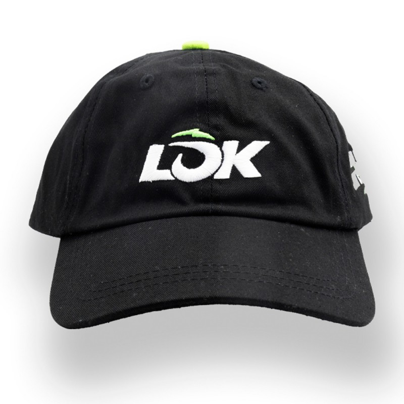 Cappellino Lok Never Luck nero Cappellino Lok Never Luck nero