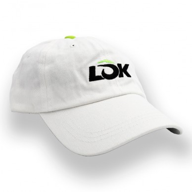 Cappellino Lok Never Luck bianco