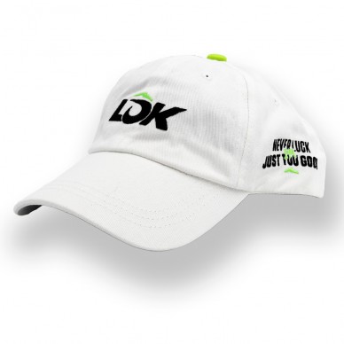 Cappellino Lok Never Luck bianco