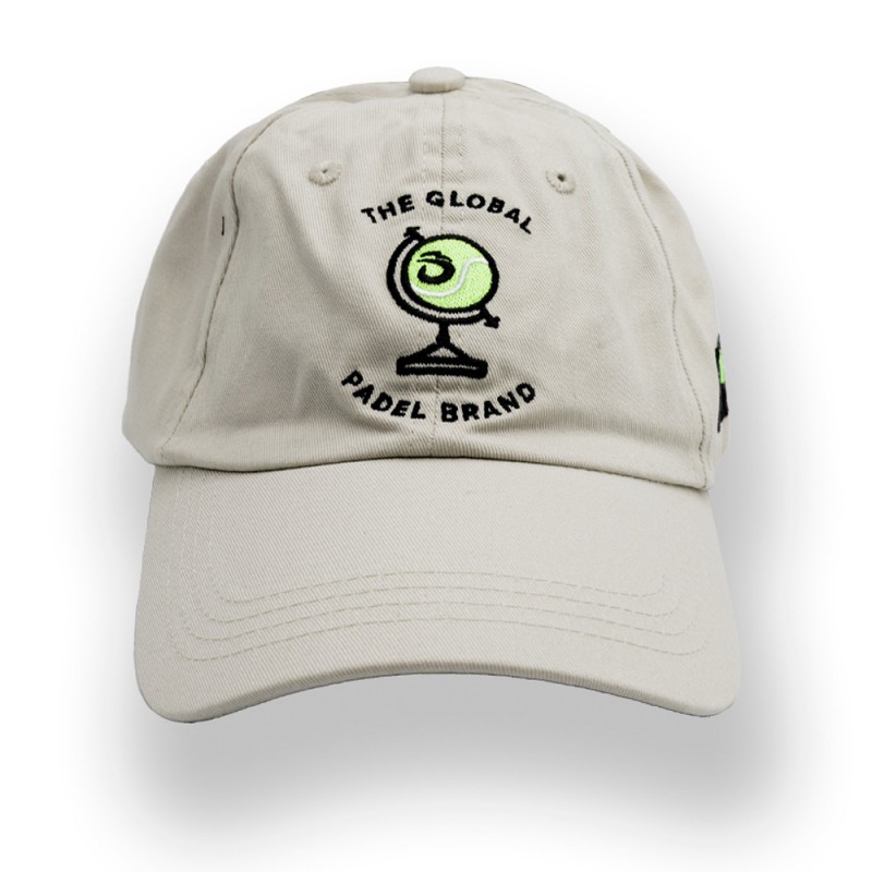 Cappellino Lok The Globe Beige Cappellino Lok The Globe Beige