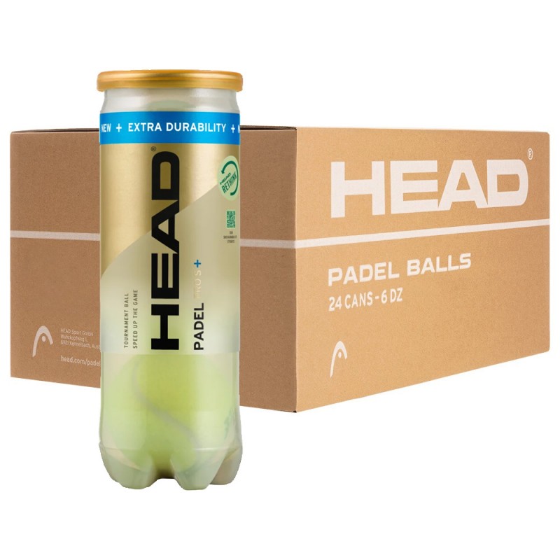 Cartone palline Head Padel Pro S+