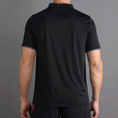 polo Endless Bravery nero arancio