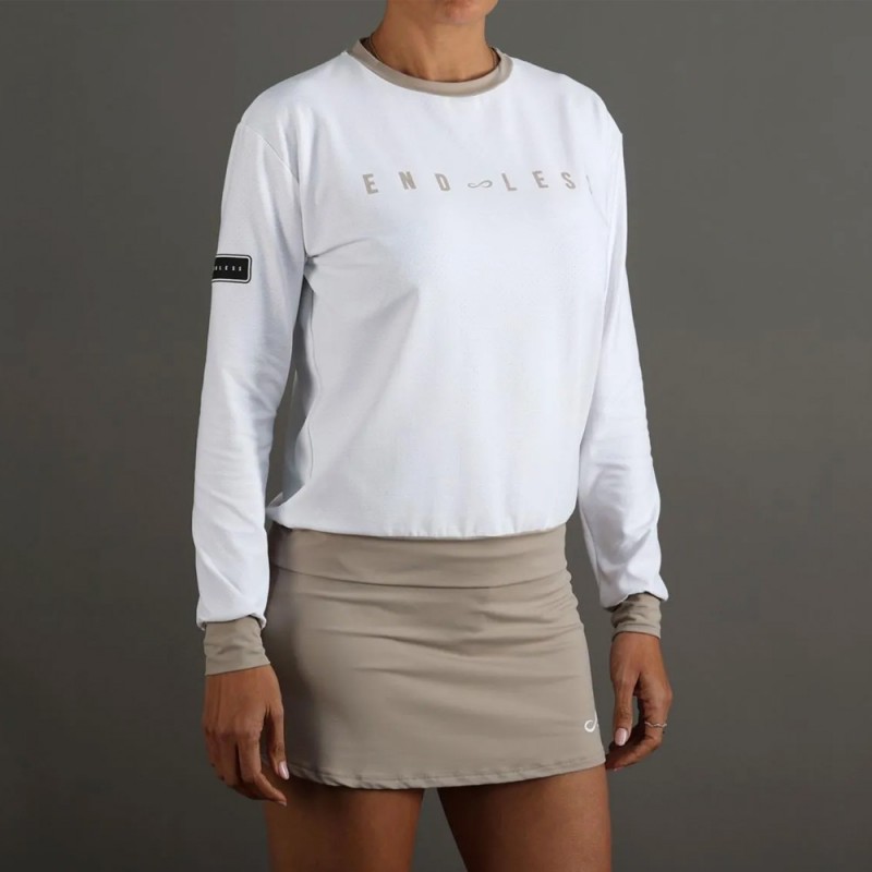 Felpa Endless Inner Tech II bianco Felpa Endless Inner Tech II bianco