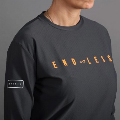 Felpa Endless Inner Tech II titanio