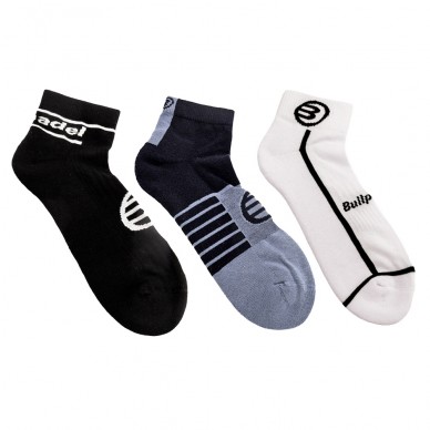 calzini Bullpadel BP2410L neri blu ombra