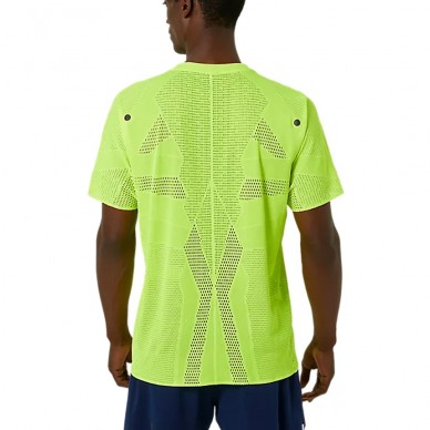 Maglietta Asics Metarun SS Top giallo