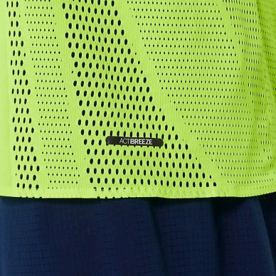 Maglietta Asics Metarun SS Top giallo