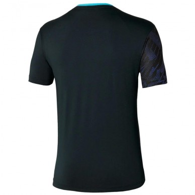 maglietta Mizuno Tennis Mug Shadow Graphic Tee nero