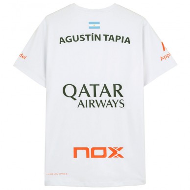 Maglietta Nox At10 Agustin Tapia bianco