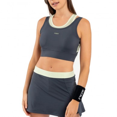 Top sportivo Nox Pro grigio scuro