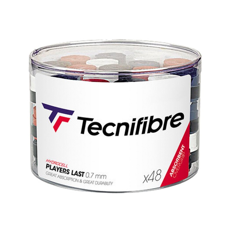Cubo Tecnifibre 48 overgrips Players Last colors Cubo Tecnifibre 48 overgrips Players Last colors