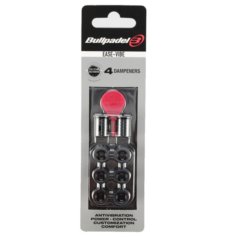 Antivibrante Bullpadel Ease Vibe nero Antivibrante Bullpadel Ease Vibe nero