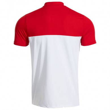 Polo Joma A1 Padel bianco rosso