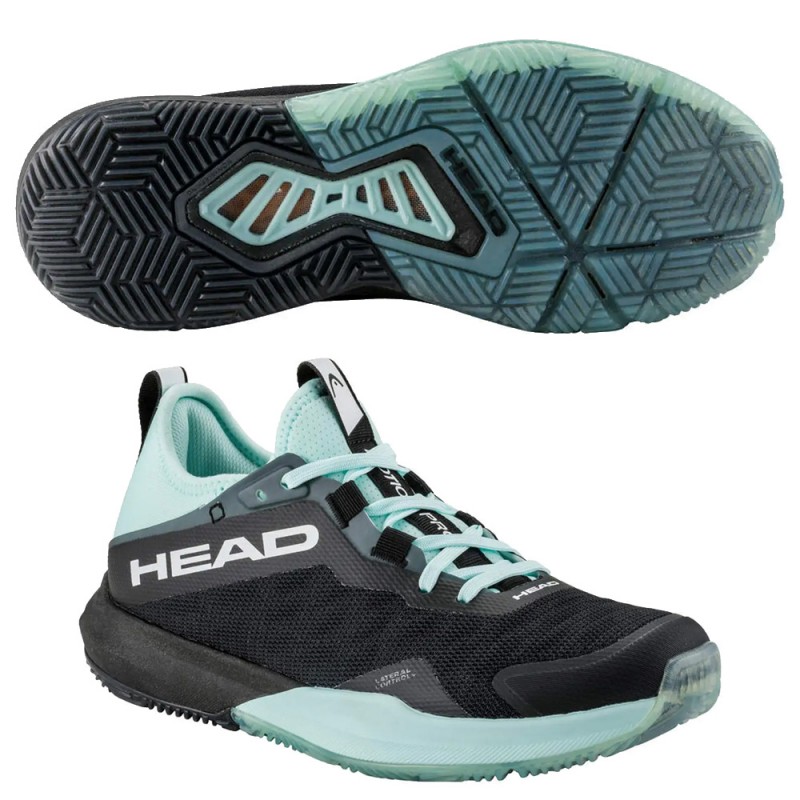 Scarpe Head Motion Pro Woman Black Aqua 2024 Scarpe Head Motion Pro Woman Black Aqua 2024