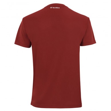 Maglietta Tecnifibre Team Tech Tee rosso