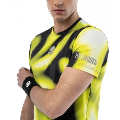 Maglietta Hydrogen Psychedelic Tech verde