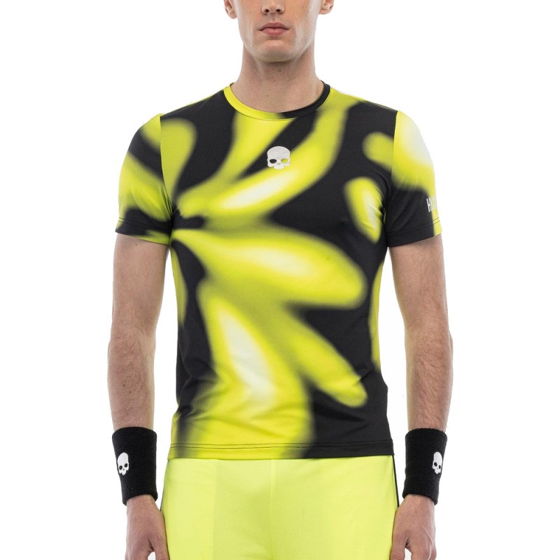 Maglietta Hydrogen Psychedelic Tech verde Maglietta Hydrogen Psychedelic Tech verde