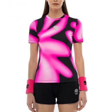 Maglietta Hydrogen Psychedelic Tech fuchsia