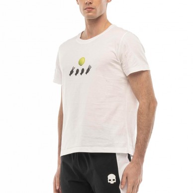 Maglietta Hydrogen Tennis Ball bianco