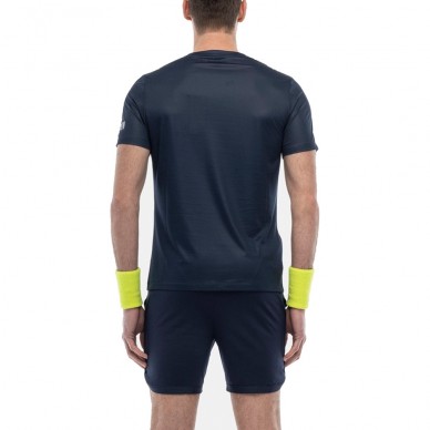 Maglietta Hydrogen Drip Tech blu marino fluor