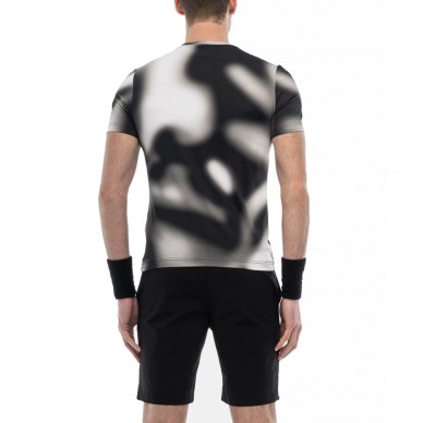 Maglietta Hydrogen Psychedelic Tech grigia