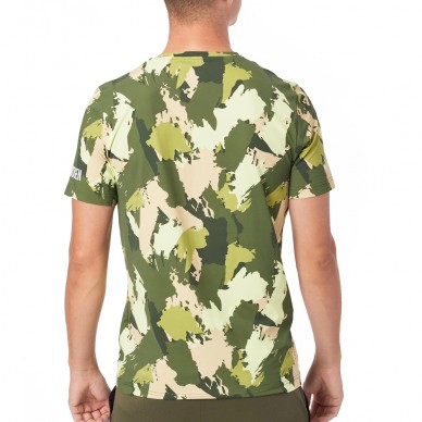 Maglietta Hydrogen Brushed Camo Tech verde