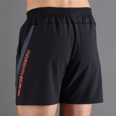 Pantaloncini Endless Storm nero arancione